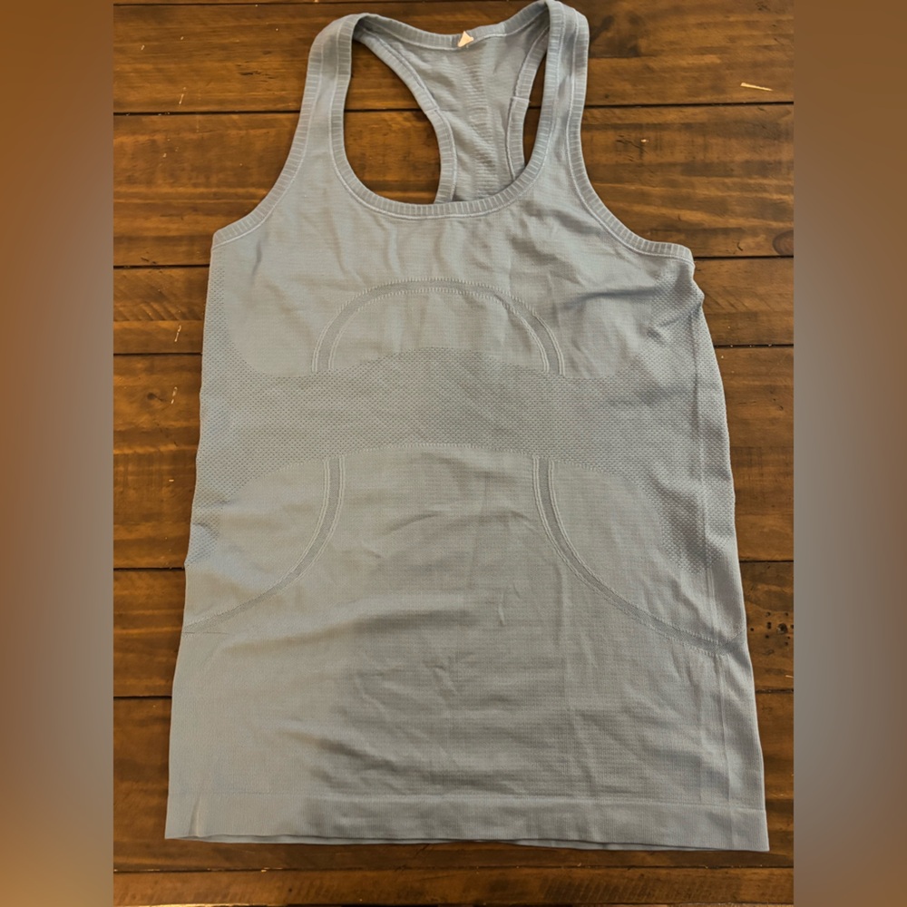 Gray Sleeveless Athletic Top Lululemon